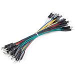 PRT-14284 Jumper Wires Premium 4" M/M - 26 AWG 30 Pack SPARKFUN