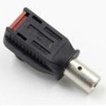 RL00571-25BK Radlock HD Power 5.7mm Connector 25mm Bl AMPHENOL