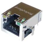 RJ45 モジュラーコネクタ メス RJ45コネクタ PCBマウント Cat5e AMPHENOL