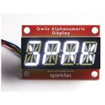 COM-18565 SparkFun Qwiic Alphanumeric Display - White SPARKFUN