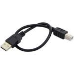 321010003 USB Cable Type A to B - 30CM Black Seeed Studio
