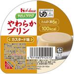 やさしくラクケア やわらかプリンカスタード味 ハウスギャバン(旧:GABAN)