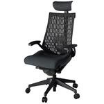 アクト2 背エラストマー 固定肘 ビニールレザー張りヘッドサポート ランバーサポート付 樹脂脚 <配送時組立サービス付> イトーキ