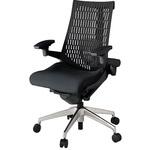 アクト2 背エラストマー 4D可動肘 ランバーサポート付 アルミミラー脚 <配送時組立サービス付> イトーキ