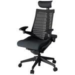 アクト2 背エラストマー 4D可動肘 ビニールレザー張りヘッドサポート 樹脂脚 <配送時組立サービス付> イトーキ