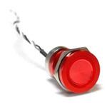MC19LCRRG タッチスイッチ 静電容量型 ラッチ NC IP68 Red Anodised BULGIN