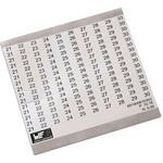 691900610203 マーキングラベル WR-TBL 粘着式マーカーカード for use with for use with 端子台 1袋 5個入 WURTH ELEKTRONIK
