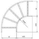 アルミニウム製 ケーブルラック LB型分岐ラック カナフジ電工