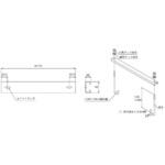 ケーブルラック用カバー カバークランプ カナフジ電工