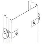 ケーブルラック用カバー 立上りラックのカバー止め金具用保護キャップ(片面用) カナフジ電工