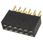 SSQ-106-01-G-D 基板接続用ソケット 12 極 2.54mm 2 列 スルーホール SAMTEC
