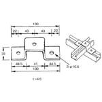 ケーブルラック用支持材 ハイフレームパーツ カナフジ電工