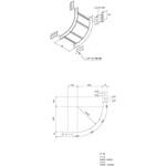 スチール製 ケーブルラック インサイド・ベンドラック カナフジ電工