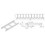 スチール製 ケーブルラック ストレート型ラック カナフジ電工