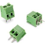 691214110002S 基板用端子台 2141Sシリーズ 3.5mmピッチ 1列 2極 緑 1袋 5個入 WURTH ELEKTRONIK