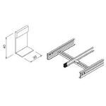 スチール製 ケーブルラックパーツ セパレーター用端末保護キャップ カナフジ電工