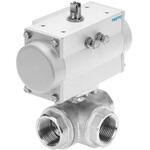 VZBM-A-1in.-RP-25-F-3L-B2-PB40 空圧作動バルブ ボール Festo