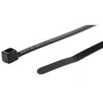 111-01960 T18R-PA66W-BK 結束バンド 100mm x 2.5 mm 黒 ナイロン 66 1袋 100個入 ヘラマンタイトン(タイトン)