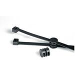 156-00275 結束バンド 145mm x 3.4 mm 黒 ポリアミド 1袋 1000個入 ヘラマンタイトン(タイトン)