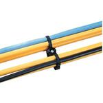150-56193 結束バンド 150mm x 4.6 mm 黒 ナイロン 66 1袋 500個入 ヘラマンタイトン(タイトン)