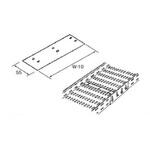 パンチング・ラックパーツ 底辺接続 カナフジ電工