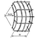 ワイヤーメッシュラックパーツ インサイド・ベンドラック カナフジ電工