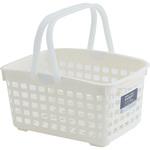 ミニかご ちどり産業 バスケット PEバスケット 幅36×奥行26×高さ20cm 収納