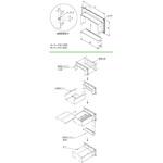 冷媒管ラック用壁止水処理 止水用壁固定フランジ カナフジ電工