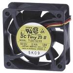 軸流ファン 電源電圧：12 V dc DC 60 x 60 x 25.5mm 日本電産サーボ