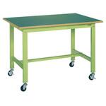 軽量作業台(KKタイプ/耐荷重200kg/サカエリューム天板/キャスター付) サカエ