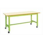 軽量作業台(KKタイプ/耐荷重200kg/ポリエステル天板/キャスター付) サカエ