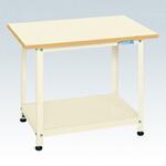 軽量一人用作業台(ポリエステル天板/固定タイプ) サカエ