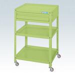 スペシャルワゴン(軽量/ナイロンウレタン車/引出し1段付) サカエ