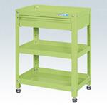 スーパーワゴン(H790/3段タイプ/引出付) サカエ