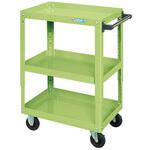 スーパーワゴン(高さ調整タイプ/ゴム車) サカエ