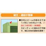 RKラック(3方パネル付/H1800/単体) サカエ