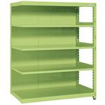 RKラック(3方パネル付/H1800/連結) サカエ