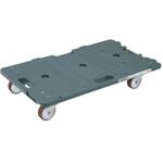 まとめ買い サカエ連結キャリー(ゴム車/680×390/4台セット) サカエ