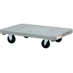 まとめ買い サカエ平樹脂台車(ゴム車/720×465/2台セット) サカエ