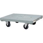 まとめ買い サカエ平樹脂台車(ゴム車/900×600/2台セット) サカエ