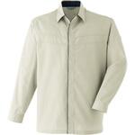 ポケットレス長袖シャツ E0391 Asahicho(旭蝶繊維)