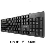 L-KB 日本語109キー 有線キーボード Lazos