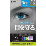 21.5型ワイド対応ブルーライトカット液晶保護指紋反射防止フィルム サンワサプライ