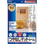 LB-EJM01N インクジェットつやなしマットラベル サンワサプライ