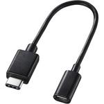 AD-USB25CMCB Type C USB2.0microB変換アダプタケーブル サンワサプライ