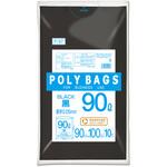 ポリバッグビジネス 90L 0.05mm黒 10枚入り オルディ