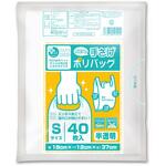 プラスプラスネオ手提げ S 0．012半透明 40枚入り オルディ