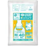 プラスプラスネオ手提げ M 0．013半透明 40枚入り オルディ