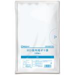 HD室内用ポリ袋SS0．01mm半透明100枚入り オルディ