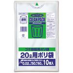 Cパック 20L 0．02mm 透明 10枚入り オルディ